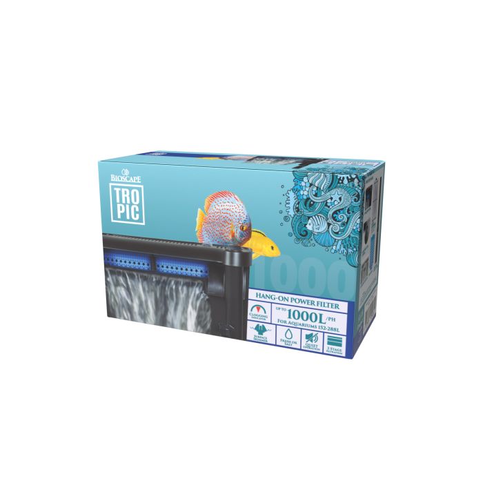 Bioscape Hang On Power Filter XLarge 1000lph