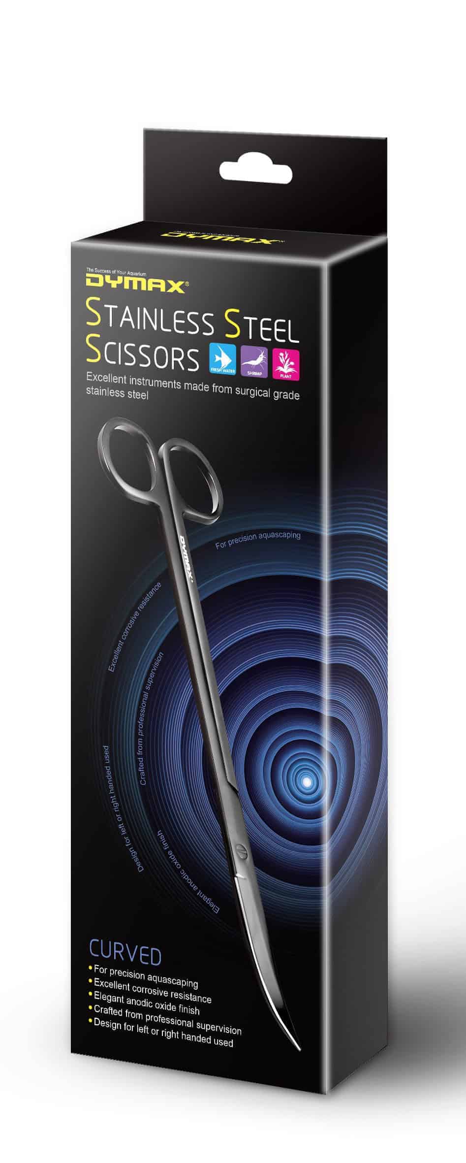 Dymax Stainless Steel Scissors Curved