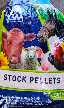 AGM stock pellets