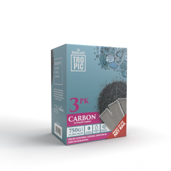 Bioscape Premium Carbon Pouches 750gm 3 x 250gm