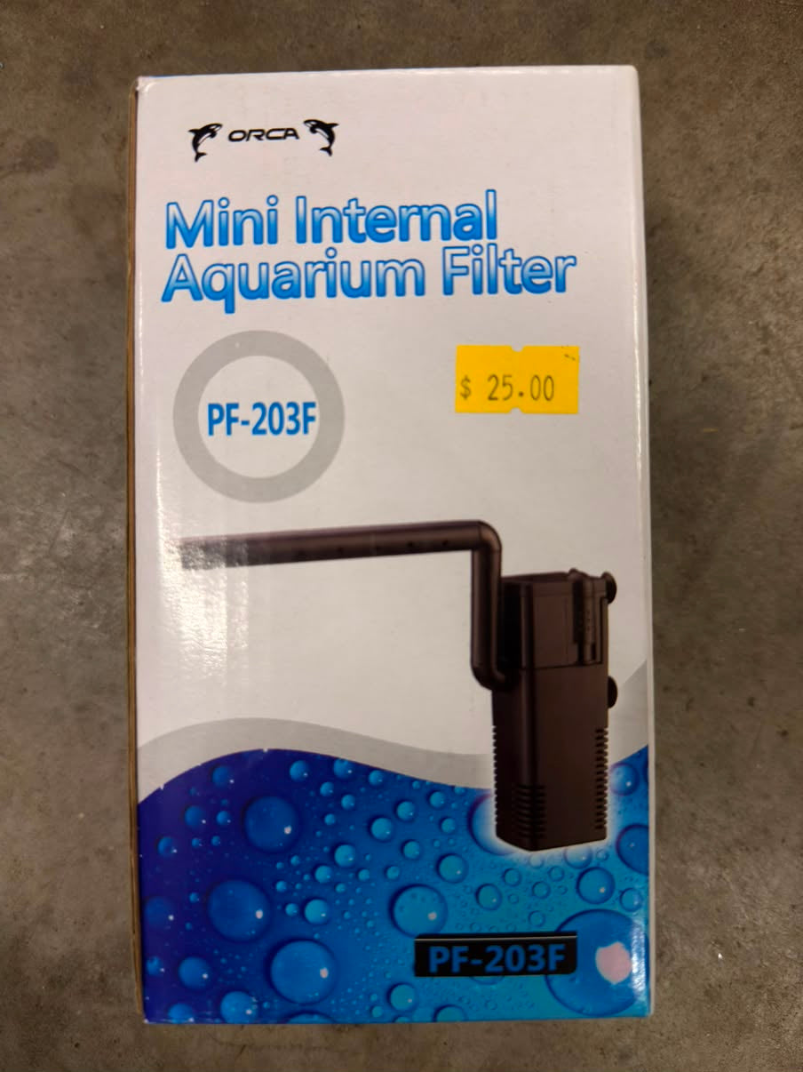 Orca Mini Internal Aquarium Filter PF-203F