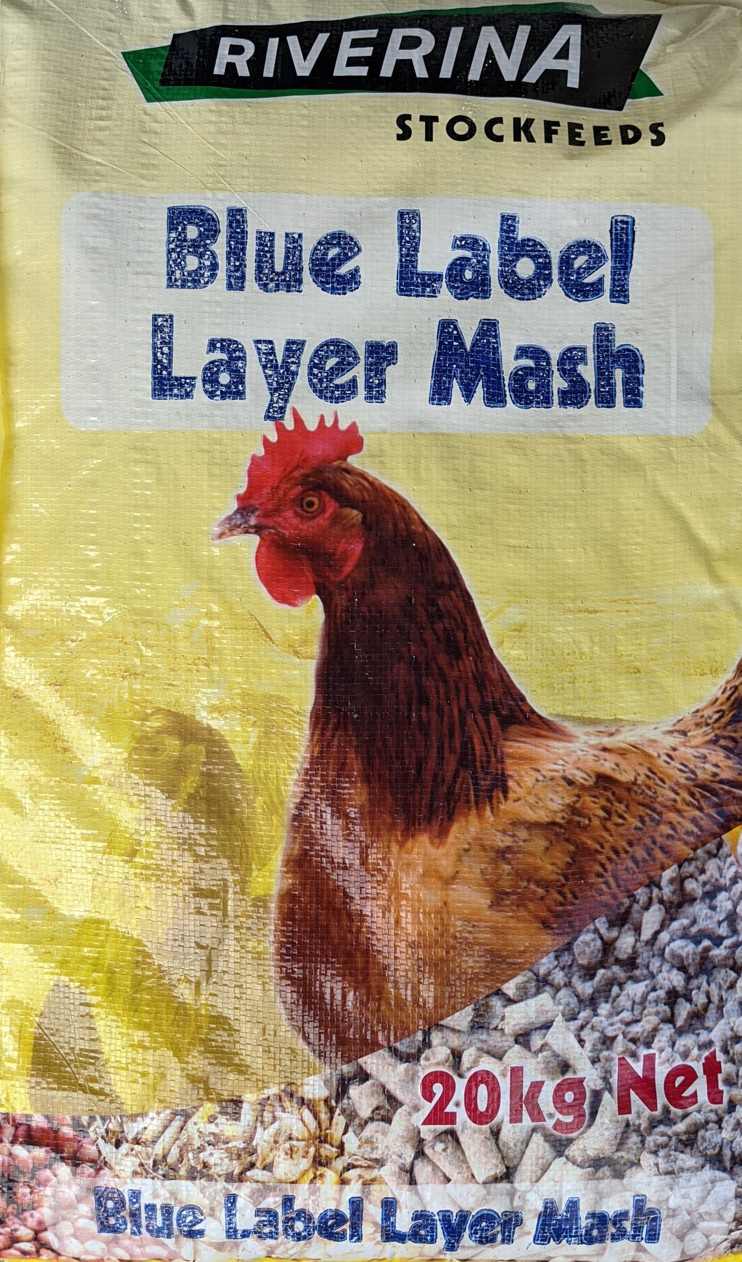 Riverina blue label layer pellets
